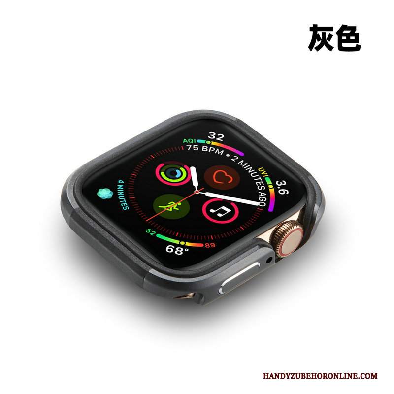 Custodia Apple Watch Series 4 Protezione Anti-caduta Oro, Cover Apple Watch Series 4 Telaio Metallo