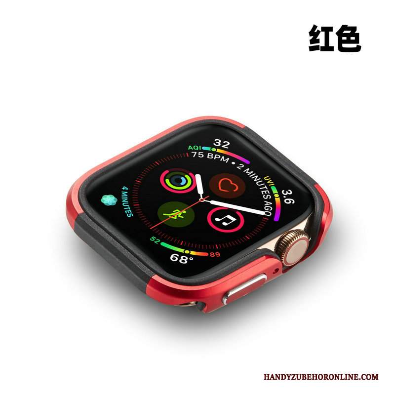 Custodia Apple Watch Series 4 Protezione Anti-caduta Oro, Cover Apple Watch Series 4 Telaio Metallo