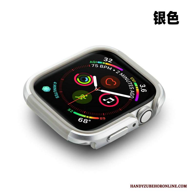 Custodia Apple Watch Series 4 Protezione Anti-caduta Oro, Cover Apple Watch Series 4 Telaio Metallo