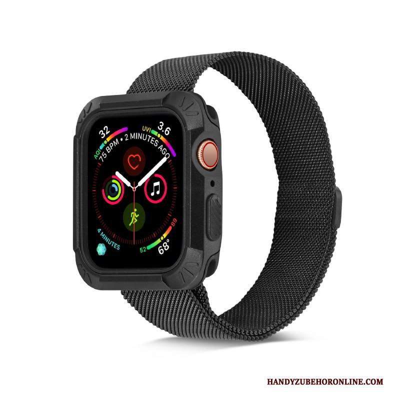 Custodia Apple Watch Series 4 Silicone Accessori Ogni Giorno, Cover Apple Watch Series 4 Protezione Sottili Placcatura