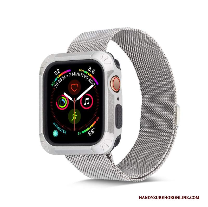 Custodia Apple Watch Series 4 Silicone Accessori Ogni Giorno, Cover Apple Watch Series 4 Protezione Sottili Placcatura