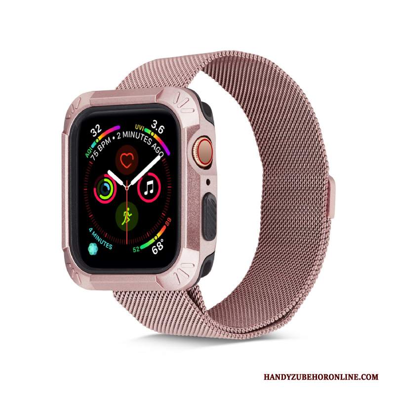 Custodia Apple Watch Series 4 Silicone Accessori Ogni Giorno, Cover Apple Watch Series 4 Protezione Sottili Placcatura