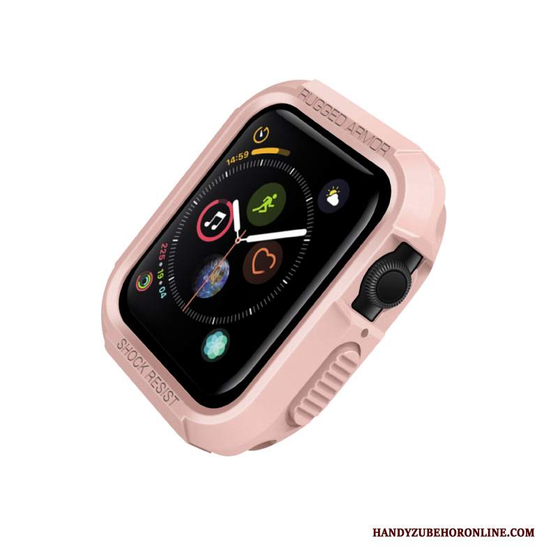 Custodia Apple Watch Series 4 Silicone Bianco Anti-caduta, Cover Apple Watch Series 4 Protezione