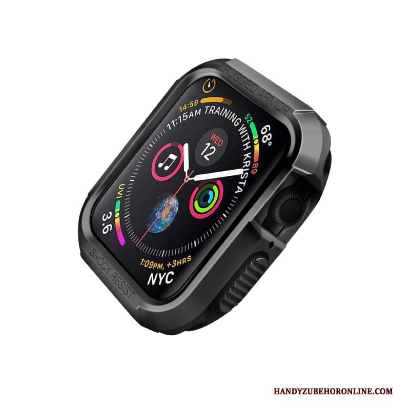 Custodia Apple Watch Series 4 Silicone Bianco Anti-caduta, Cover Apple Watch Series 4 Protezione