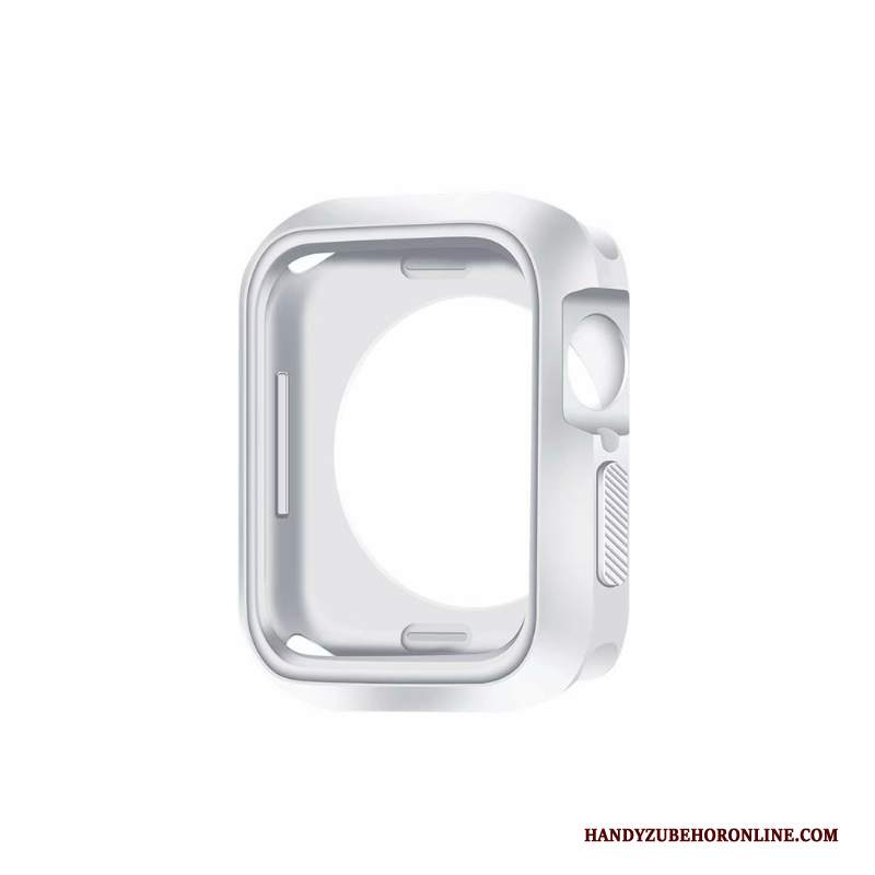 Custodia Apple Watch Series 5 Silicone Blu Tutto Incluso, Cover Apple Watch Series 5 Protezione Telaio