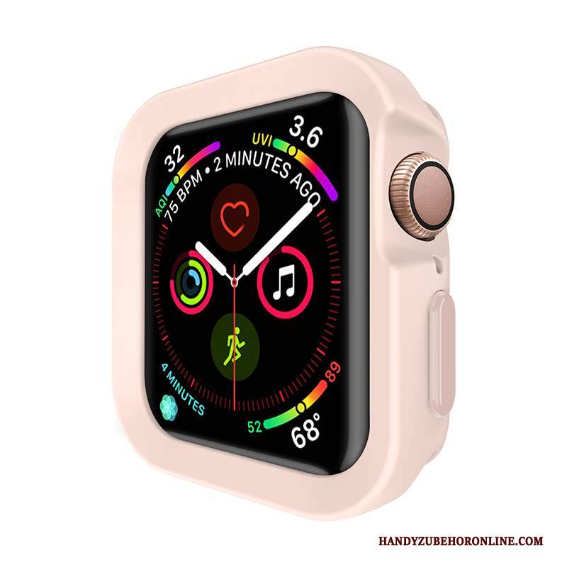 Custodia Apple Watch Series 5 Silicone Net Red Nuovo, Cover Apple Watch Series 5 Protezione Anti-caduta Tutto Incluso