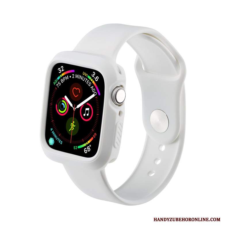 Custodia Apple Watch Series 5 Silicone Sportivo Tendenza, Cover Apple Watch Series 5 Protezione Verde Di Personalità