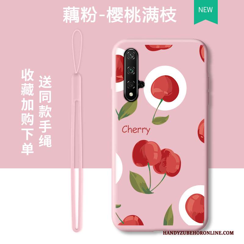 Custodia Honor 20 Cartone Animato Marchio Di Tendenza Bello, Cover Honor 20 Verde Net Red