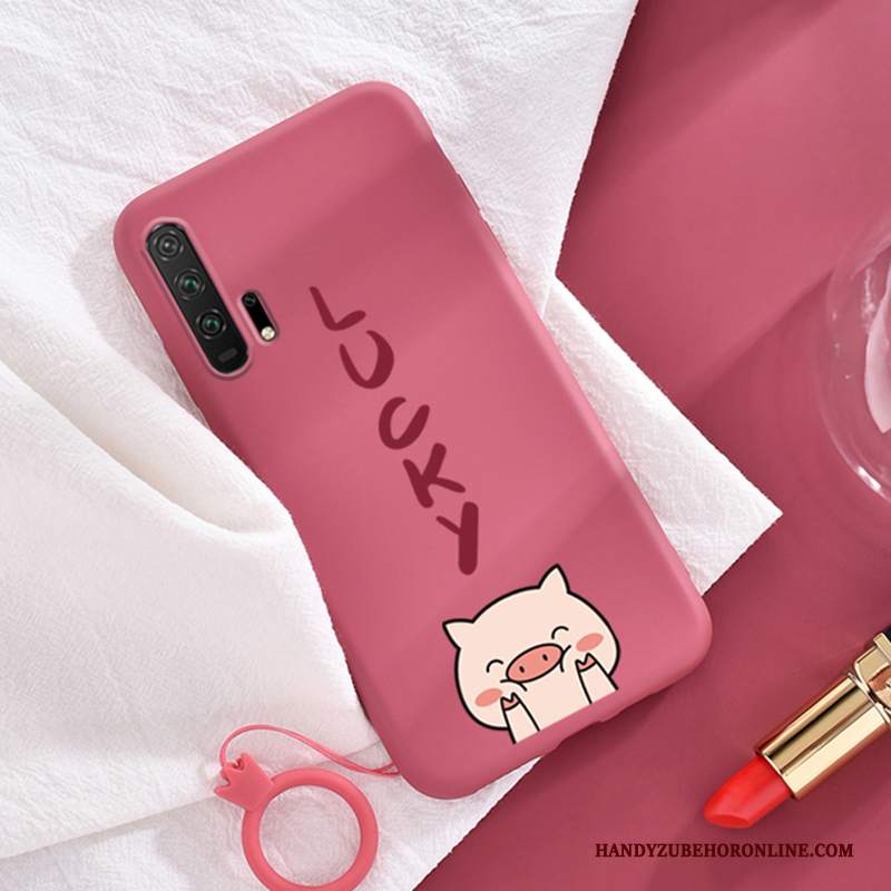 Custodia Honor 20 Pro Cartone Animato Telefono Anti-caduta, Cover Honor 20 Pro Silicone Bello Morbido