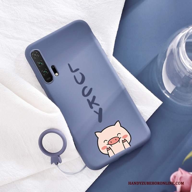 Custodia Honor 20 Pro Cartone Animato Telefono Anti-caduta, Cover Honor 20 Pro Silicone Bello Morbido