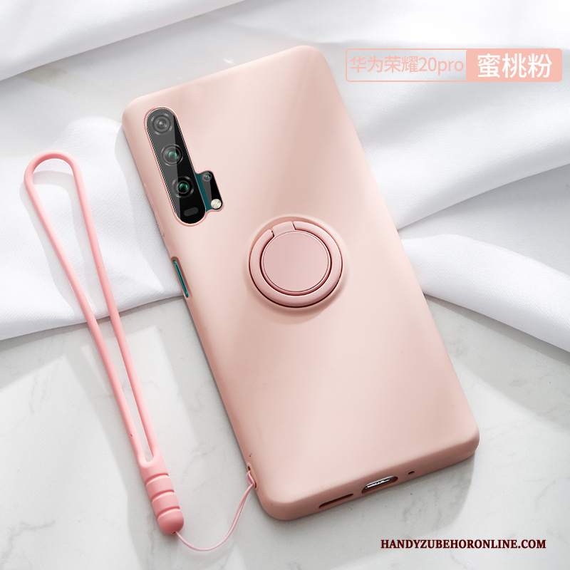 Custodia Honor 20 Pro Creativo Telefono Anti-caduta, Cover Honor 20 Pro Silicone Ring Supporto