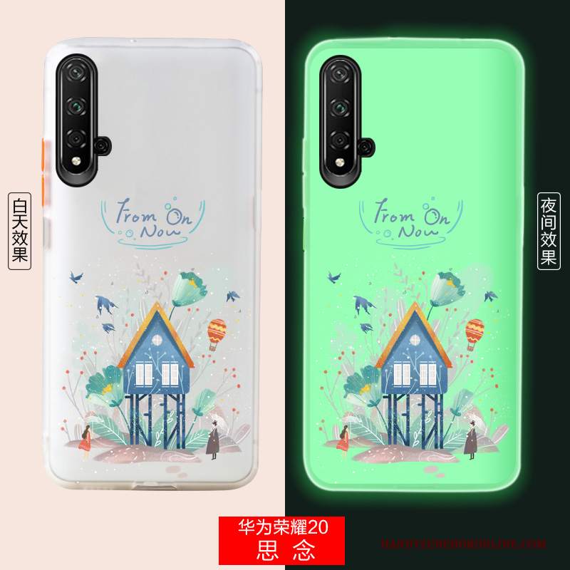 Custodia Honor 20 Pro Protezione Macchiati Luminoso, Cover Honor 20 Pro Moda Anti-caduta Sottile