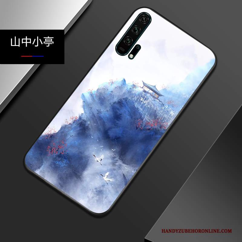 Custodia Honor 20 Pro Protezione Marchio Di Tendenza Tutto Incluso, Cover Honor 20 Pro Goffratura Di Personalità Morbido