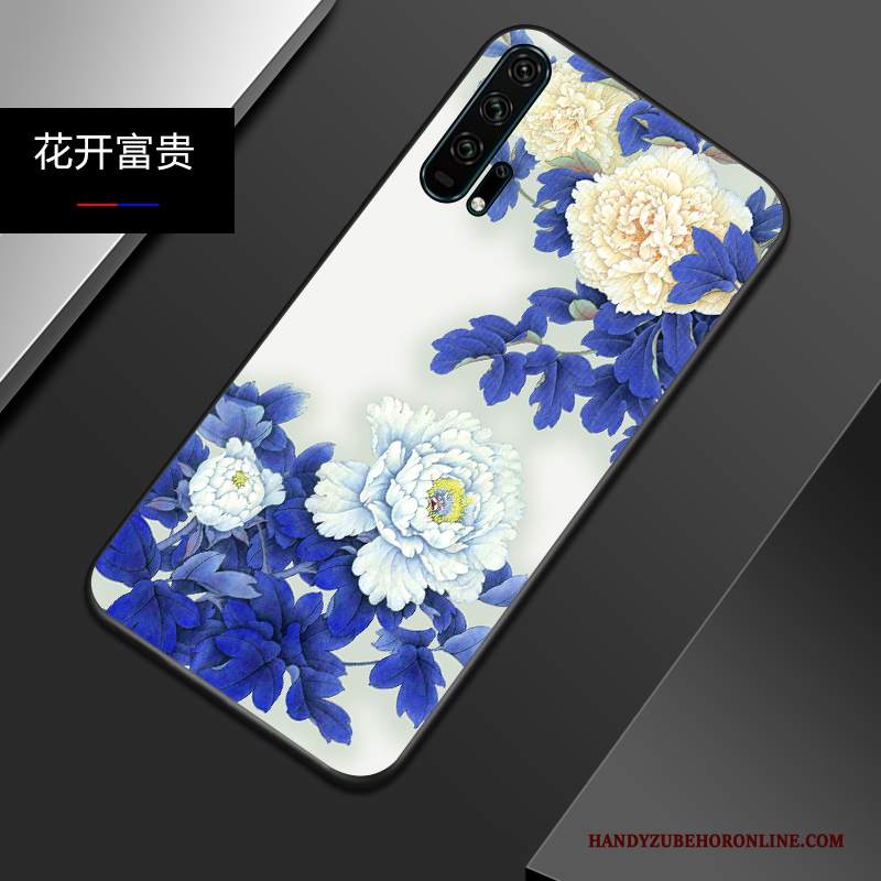 Custodia Honor 20 Pro Protezione Marchio Di Tendenza Tutto Incluso, Cover Honor 20 Pro Goffratura Di Personalità Morbido