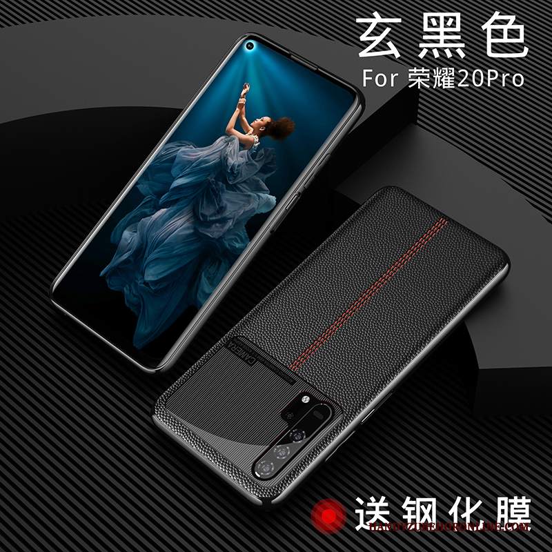 Custodia Honor 20 Pro Protezione Nuovo High End, Cover Honor 20 Pro Pelle Anti-caduta Morbido