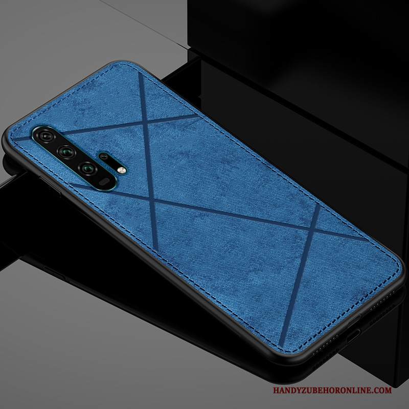 Custodia Honor 20 Pro Silicone Modello Sottile, Cover Honor 20 Pro Protezione Grigio Panno