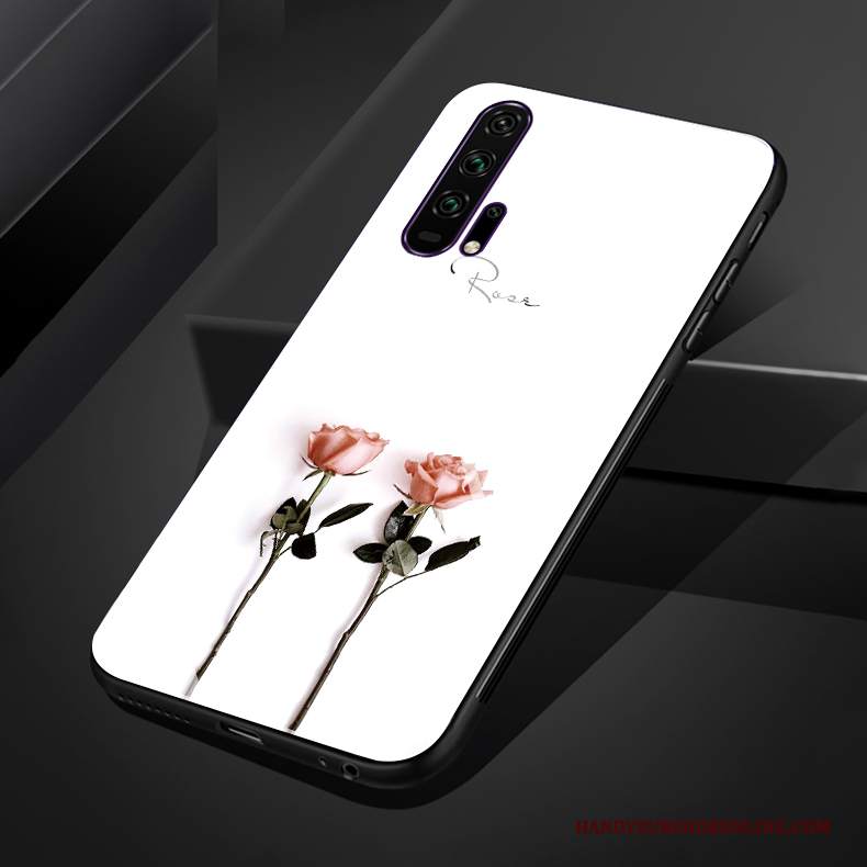 Custodia Honor 20 Pro Silicone Telefono Tutto Incluso, Cover Honor 20 Pro Arte Fiori