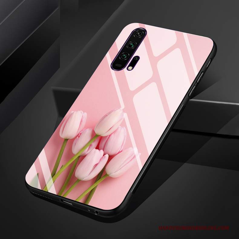 Custodia Honor 20 Pro Silicone Telefono Tutto Incluso, Cover Honor 20 Pro Arte Fiori