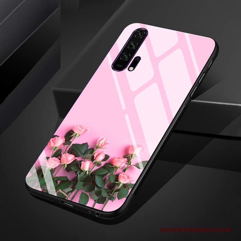 Custodia Honor 20 Pro Silicone Telefono Tutto Incluso, Cover Honor 20 Pro Arte Fiori