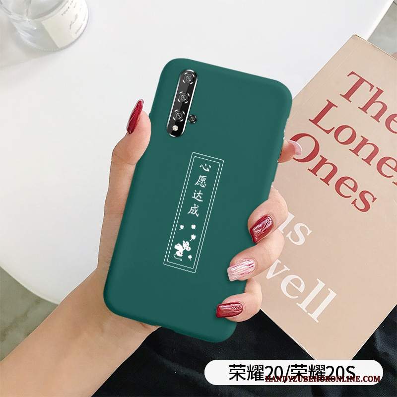 Custodia Honor 20 Protezione Macchiati Rosso, Cover Honor 20 Moda Marchio Di Tendenza Semplici