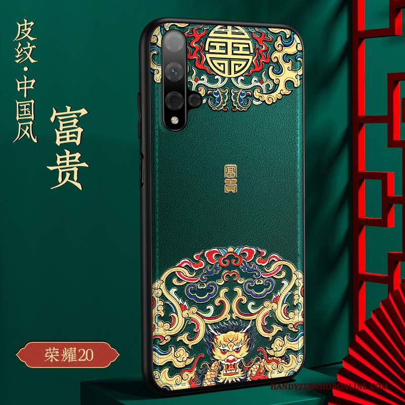 Custodia Honor 20 Silicone Tendenza Gioventù, Cover Honor 20 Pelle Vento Di Personalità