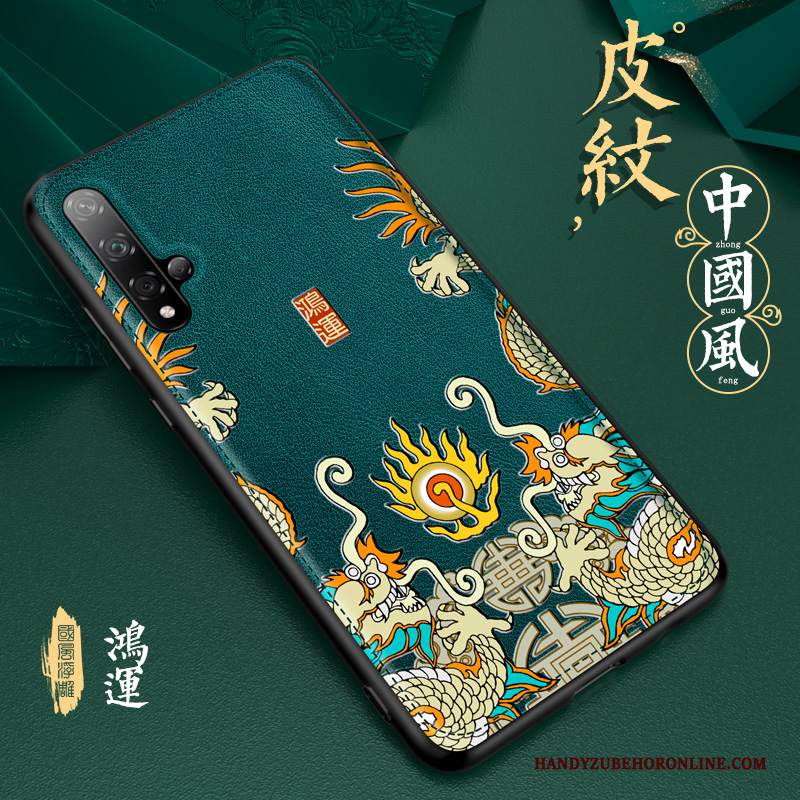 Custodia Honor 20 Silicone Tendenza Gioventù, Cover Honor 20 Pelle Vento Di Personalità