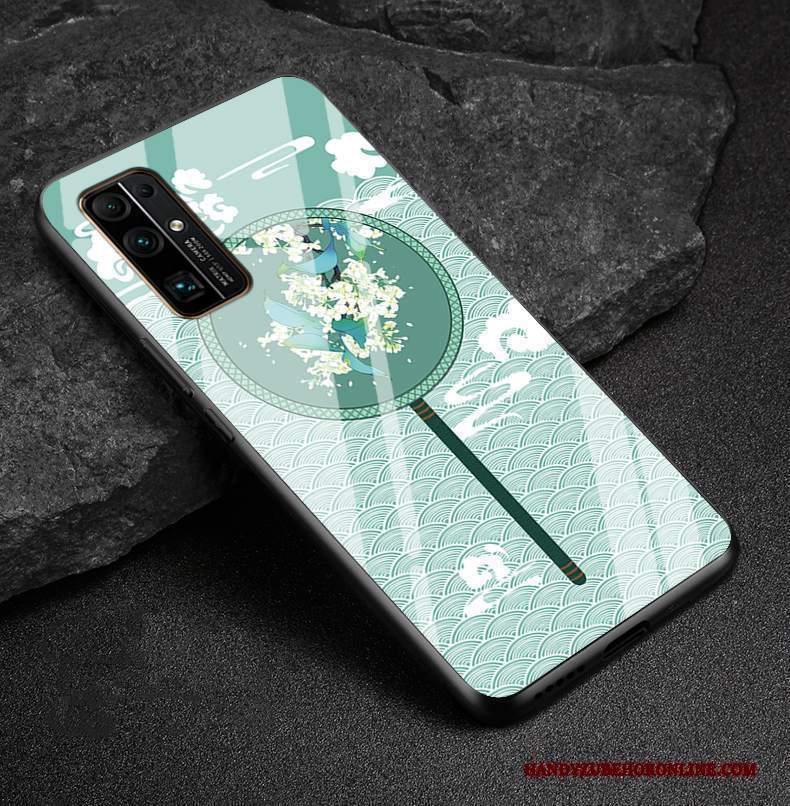 Custodia Honor 30 Cartone Animato Morbido Anti-caduta, Cover Honor 30 Silicone Bianco Personalizza