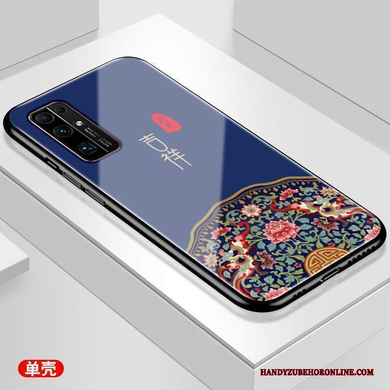 Custodia Honor 30 Moda Nero Net Red, Cover Honor 30 Creativo Tendenza Stile Cinese