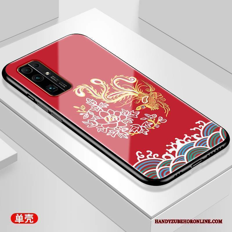 Custodia Honor 30 Moda Nero Net Red, Cover Honor 30 Creativo Tendenza Stile Cinese