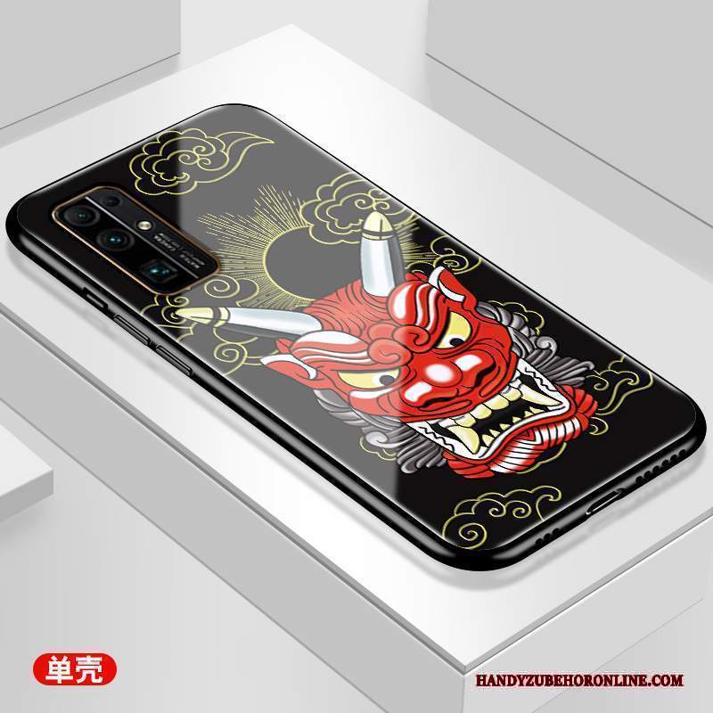 Custodia Honor 30 Moda Nero Net Red, Cover Honor 30 Creativo Tendenza Stile Cinese