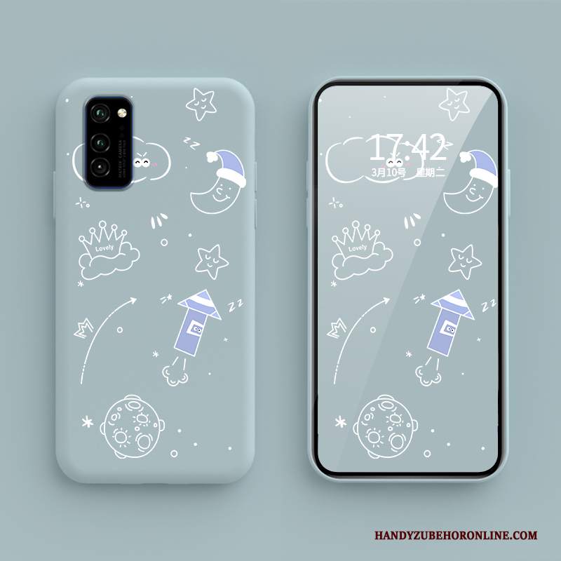 Custodia Honor 30 Pro Cartone Animato Di Personalità Tutto Incluso, Cover Honor 30 Pro Silicone Verdetelefono