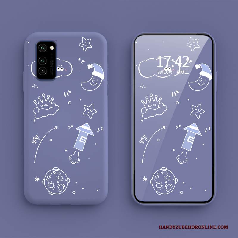 Custodia Honor 30 Pro Cartone Animato Di Personalità Tutto Incluso, Cover Honor 30 Pro Silicone Verdetelefono