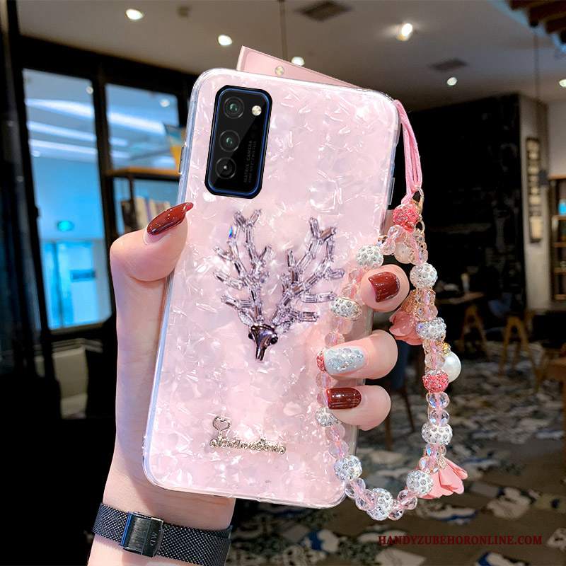 Custodia Honor 30 Pro Creativo Ornamenti Appesi Di Personalità, Cover Honor 30 Pro Strass Conchiglia Alce