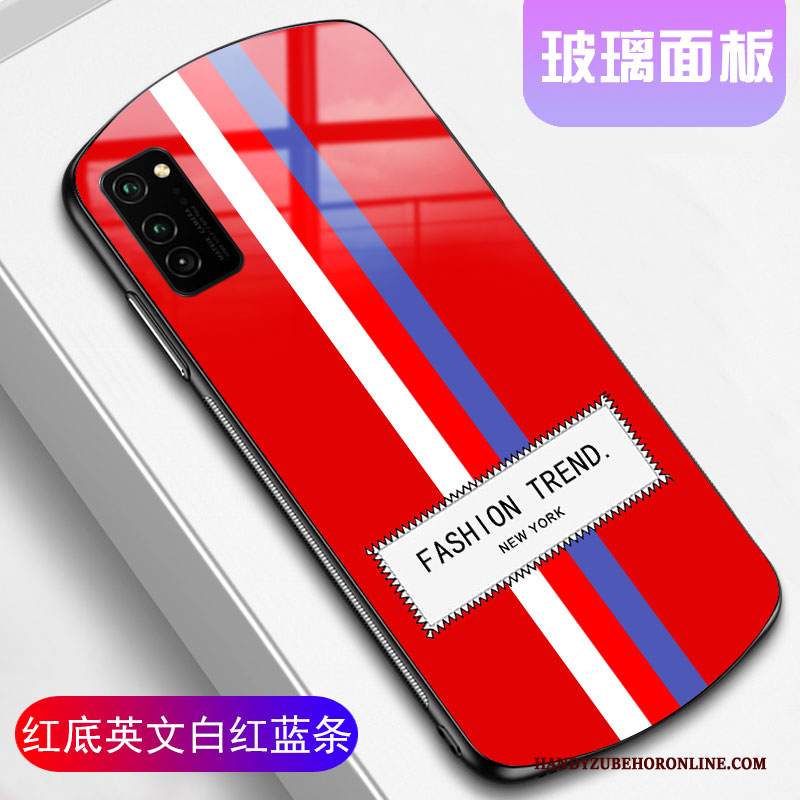 Custodia Honor 30 Pro Silicone Arco Rosso, Cover Honor 30 Pro Protezione Vento Marchio Di Tendenza