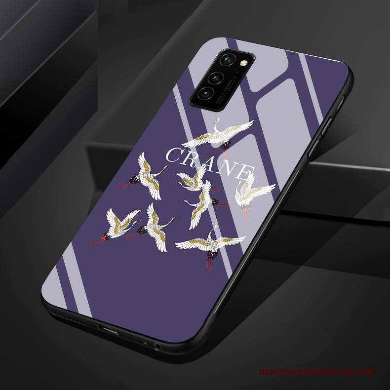 Custodia Honor 30 Pro Silicone Telefono Semplici, Cover Honor 30 Pro Verde Arte