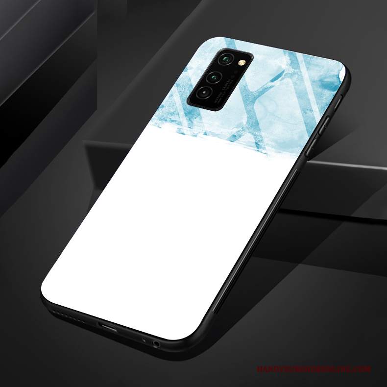 Custodia Honor 30 Pro Silicone Verde Vetro, Cover Honor 30 Pro Telefono Chiaro