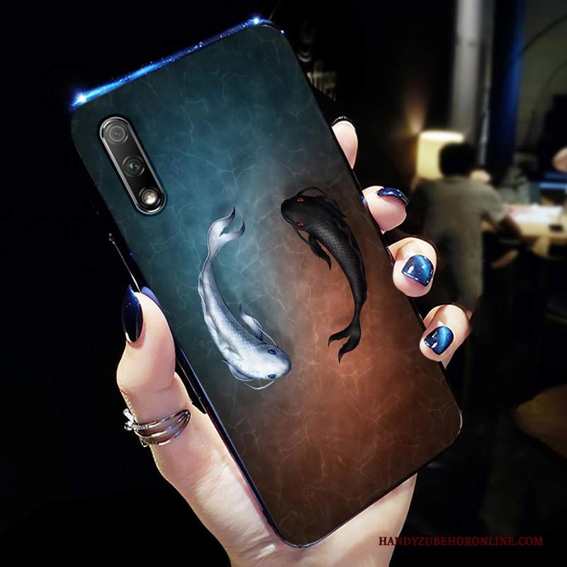 Custodia Honor 9x Moda Tutto Incluso Bello, Cover Honor 9x Protezione Tendenza Nero