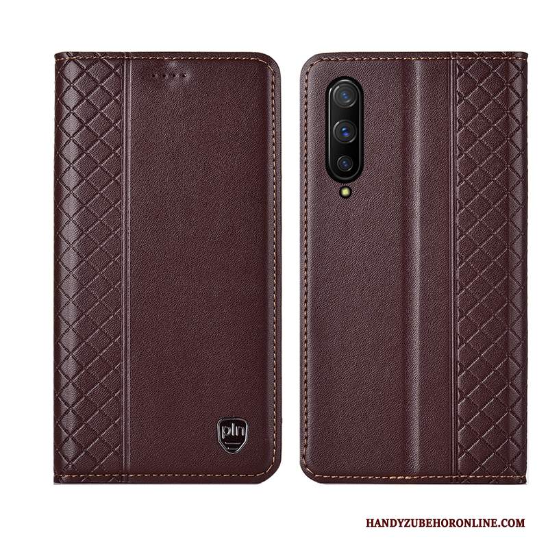 Custodia Honor 9x Pro Folio Giallotelefono, Cover Honor 9x Pro Pelle