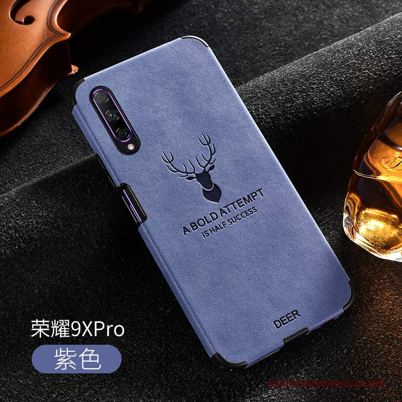 Custodia Honor 9x Pro Silicone Lusso Anti-caduta, Cover Honor 9x Pro Pelle Macchiati Qualità