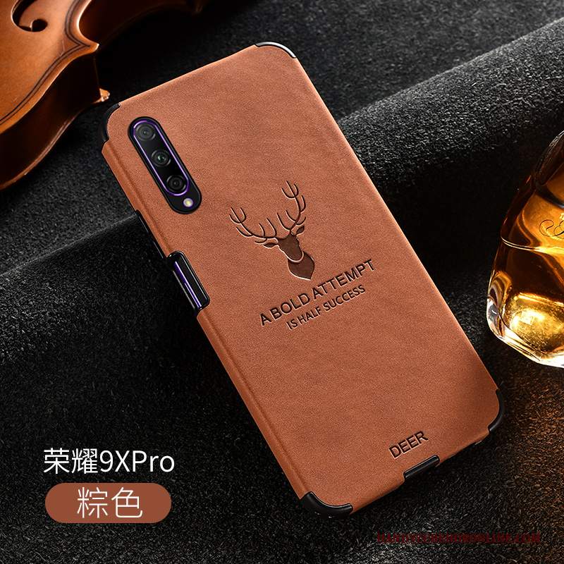 Custodia Honor 9x Pro Silicone Lusso Anti-caduta, Cover Honor 9x Pro Pelle Macchiati Qualità