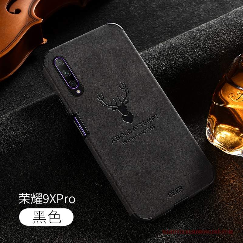 Custodia Honor 9x Pro Silicone Lusso Anti-caduta, Cover Honor 9x Pro Pelle Macchiati Qualità