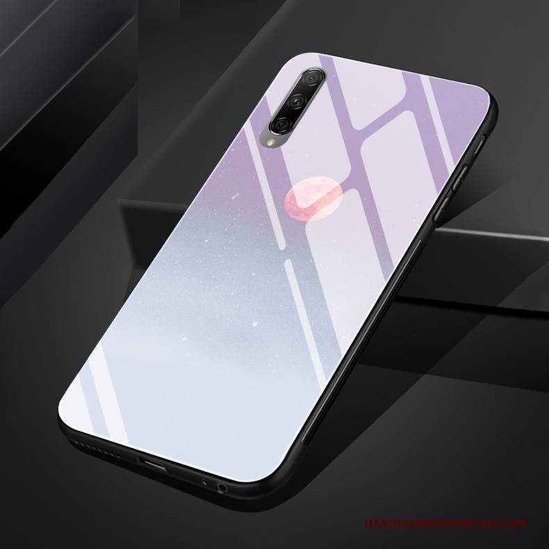 Custodia Honor 9x Pro Silicone Vetro Chiaro, Cover Honor 9x Pro Vento Grigio