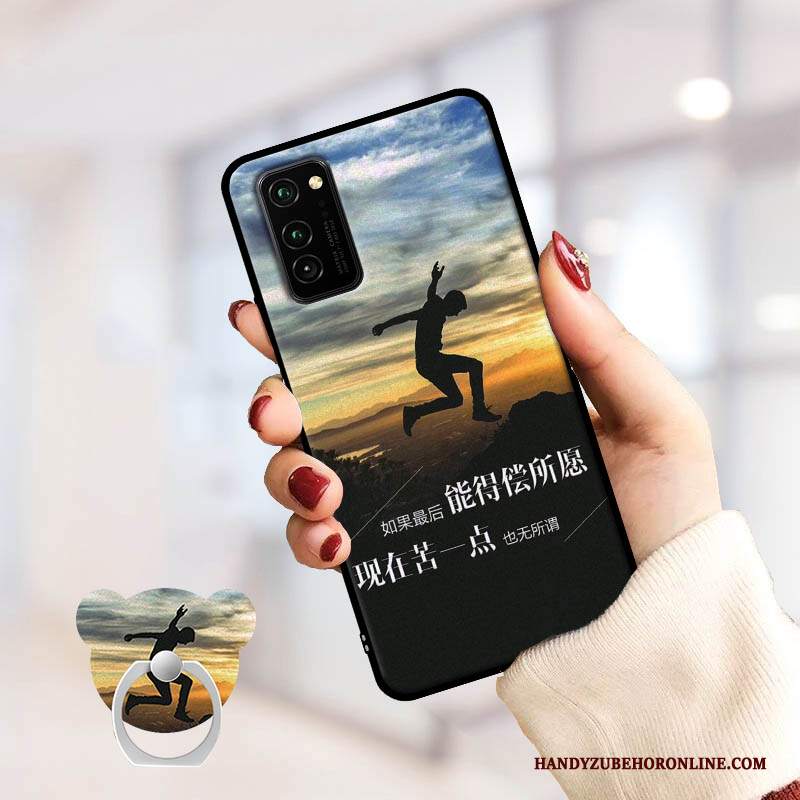 Custodia Honor View30 Cartone Animato Morbidotelefono, Cover Honor View30 Supporto Pellicola Protettiva