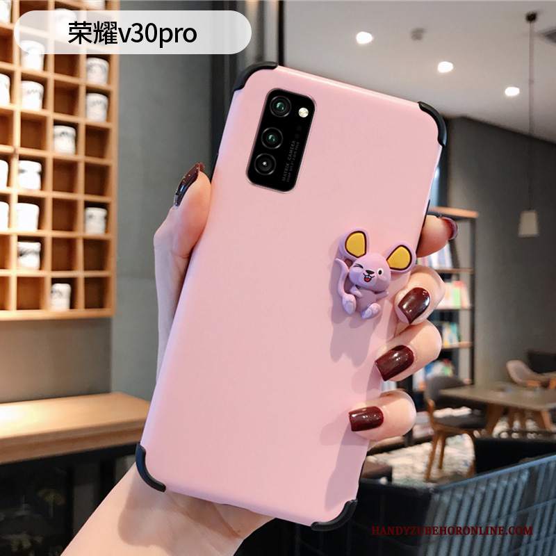 Custodia Honor View30 Pro Cartone Animato Blutelefono, Cover Honor View30 Pro Silicone Tridimensionale Bello