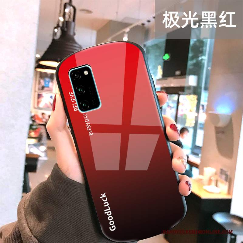 Custodia Honor View30 Pro Creativo Tutto Incluso Piccola, Cover Honor View30 Pro Protezione Arco Rosso