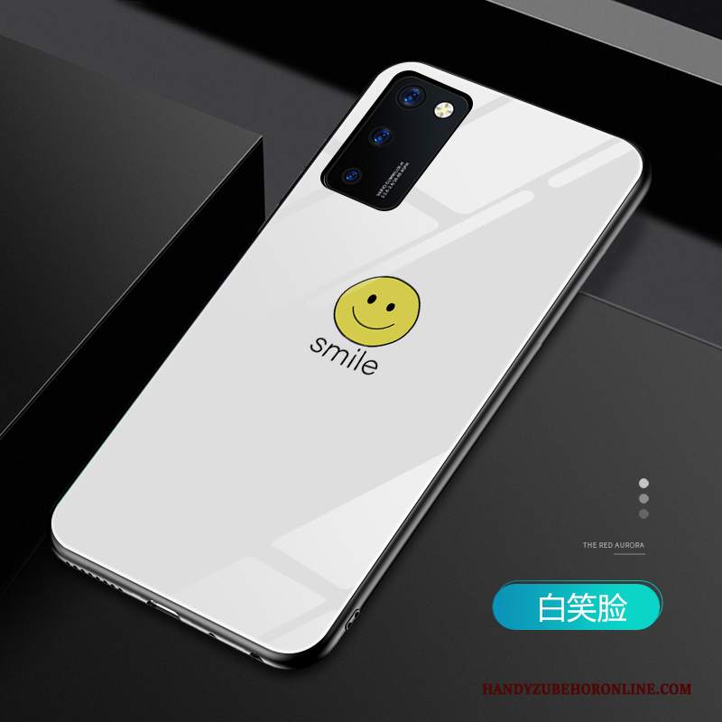 Custodia Honor View30 Silicone Amanti Smiley, Cover Honor View30 Creativo Di Personalità Anti-caduta