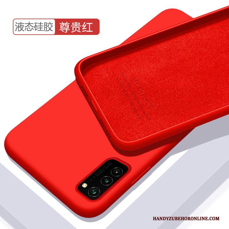 Custodia Honor View30 Silicone Net Red Semplici, Cover Honor View30 Nuovo Sottile