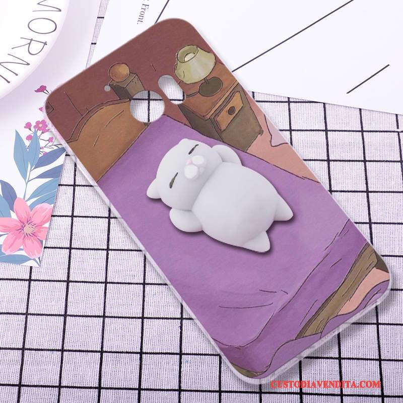 Custodia Htc 10 Creativo Porpora Tridimensionale, Cover Htc 10 Silicone Decompressione Tutto Incluso