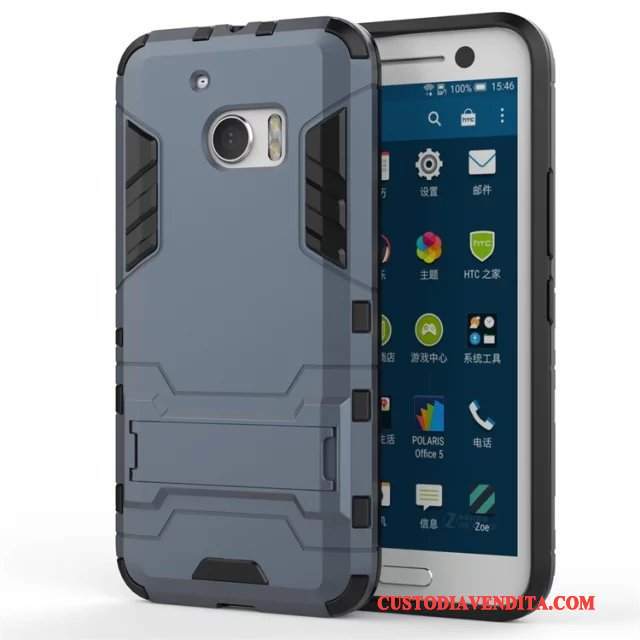 Custodia Htc 10 Protezione Anti-caduta Bianco, Cover Htc 10 Argentotelefono