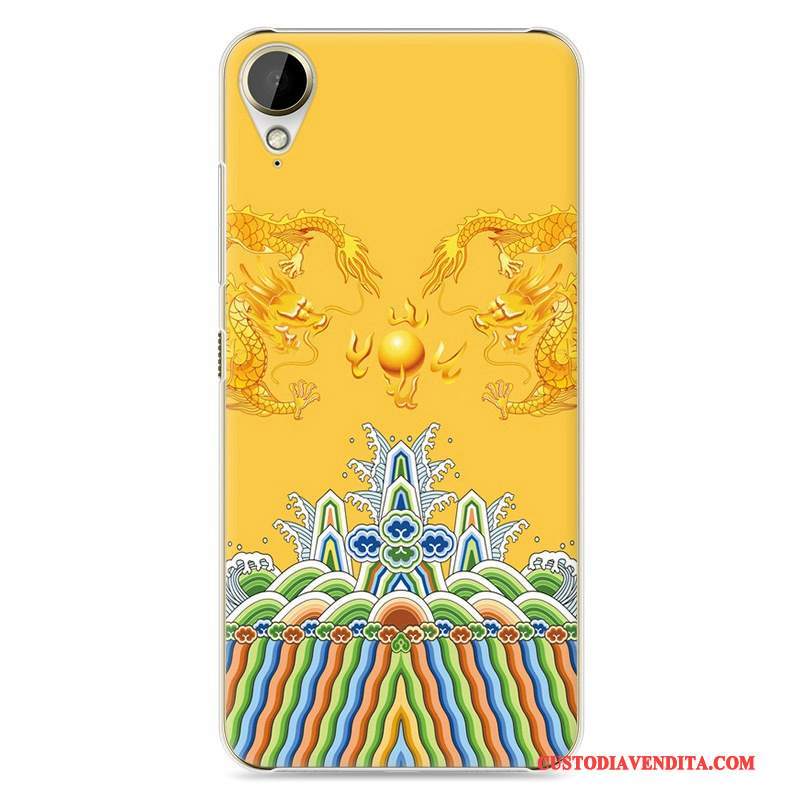 Custodia Htc Desire 10 Lifestyle Creativo Amanti Giallo, Cover Htc Desire 10 Lifestyle Telefono